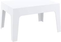 Table basse rectangulaire Lounge blanche