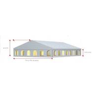 Tente structure classique largeur 8m