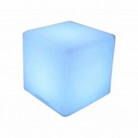 Pouf cube lumineux 30