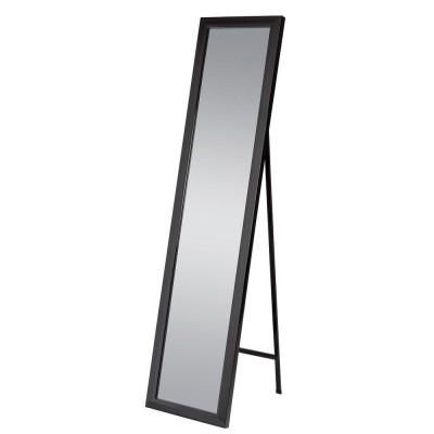 Miroir sur pied noir-0