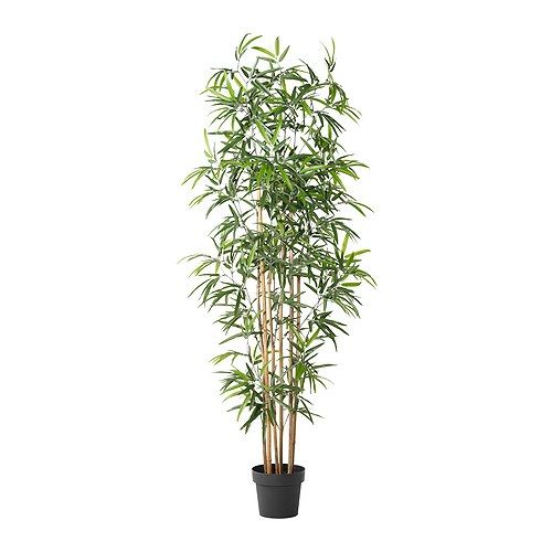 Plante artificelle Bambou en pot-0