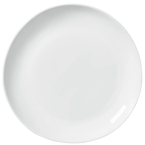 Assiette ronde Perle blanche 15cm-0