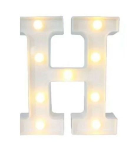 Lettre lumineuse H-0