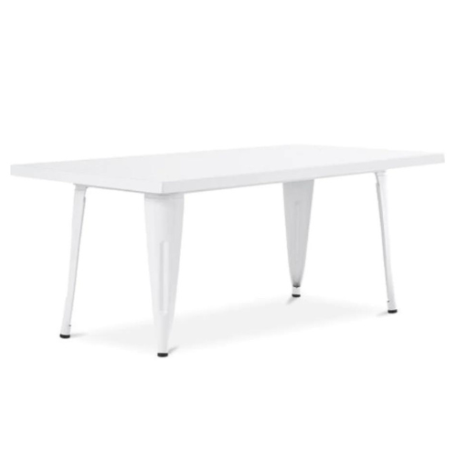 Table rectangulaire blanche Enfant -0