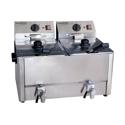 Friteuse double 2x8L-0