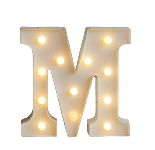 Lettre lumineuse M-0