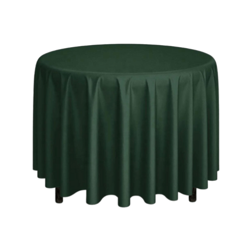 Nappe ronde verte diamètre 280cm-0