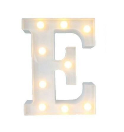 Lettre lumineuse E-0