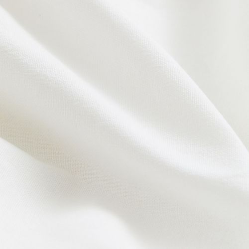 Nappe rectangulaire blanche 175x300cm en coton-0