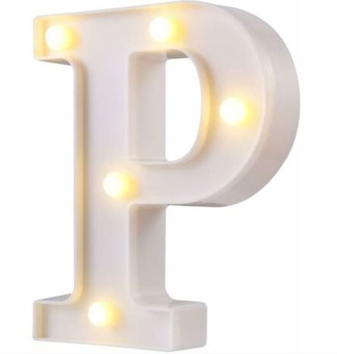 Lettre lumineuse P-0