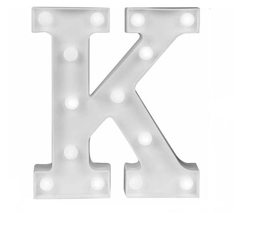 Lettre lumineuse K-0