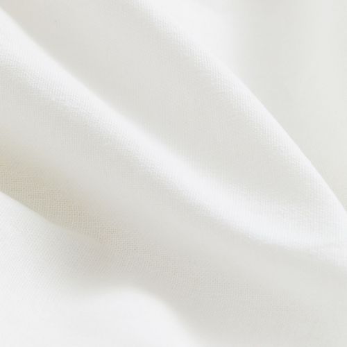 Nappe rectangulaire blanche 600*210cm en coton-0