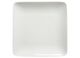 Assiette carrée Elegance blanche 26cm