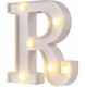 Lettre lumineuse R