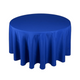 Nappe ronde bleue diamètre 280cm