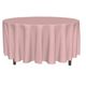 Nappe ronde rose diamètre 280cm