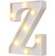 Lettre lumineuse Z